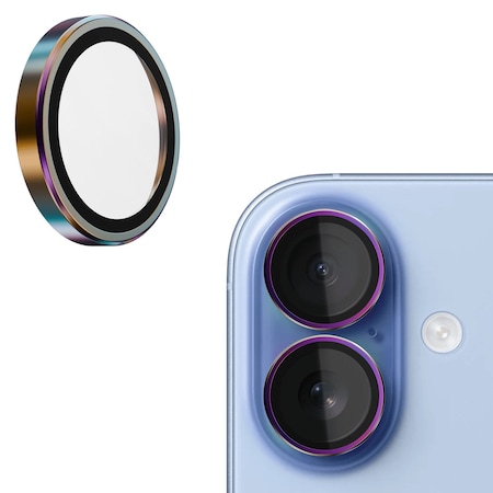 Gadget Guard Glass Camera Lens Protector For Apple Iphone 17 - Iridescent GGACXXC208AP19C