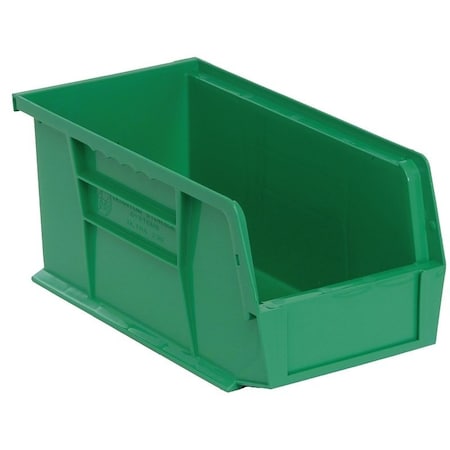 Quantum Storage Systems Ultra Ultra Stack and Hang Bin, 35 lb Capacity, Polypropylene, Green RQUS230GN-UPC