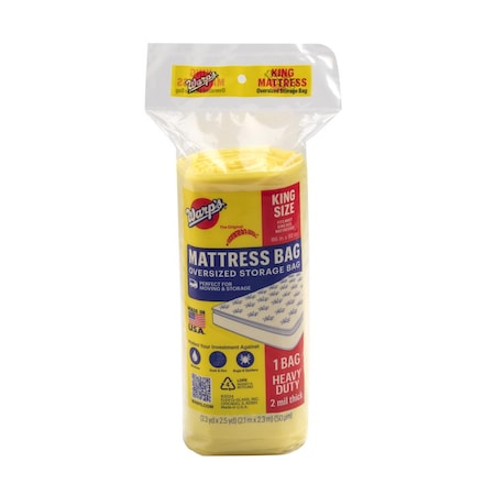 Warps Warp's King Size Yellow Storage Bag CBR-86