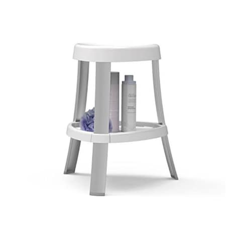 Better Living Better Living  Spa Shower Seat with Shelf, White BL-SPASEAT-70090