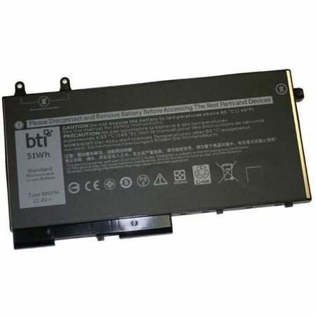 Battery Technology BTI 3-CELL 11.4V LI-ION NOTEBOOK BATTERY FOR DELL LATITUDE 5400, 54 451-BCIQ-BTI