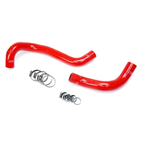 Hps Performance High Temp Reinforced Silicone Radiator Coolant Hose Kit, Red,  57-1303-RED