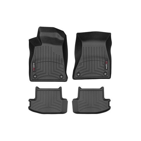 Weathertech Black, Front and Rear Floorliners 44937-1-5