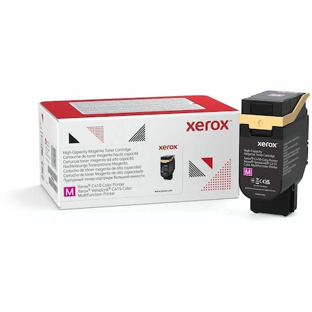 Xerox GENUINE MAGENTA HIGH CAPACITY TONER CARTRIDGE FOR THE C410 USE & RE 006R04687