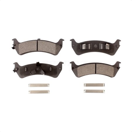 Positive Plus Rear Semi-Metallic Disc Brake Pads For Ford Ranger Explorer Mercury Mountaineer Sport PPF-D667
