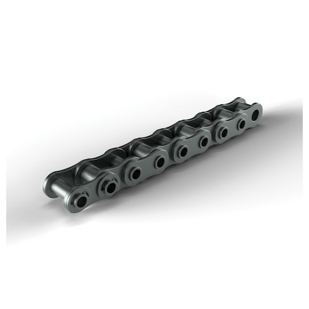 Hkk Chain Hollow Pin Roller chain, 50 ft OAL, 5/8 in Pitch, 0.4 in Dia x 3/8 in W Roller RC050HP1B
