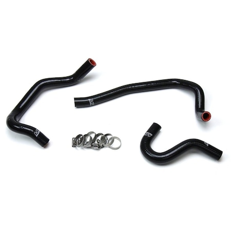 Hps Performance High Temp Reinforced Silicone Heater Coolant Hose Kit, Black,  57-1520-BLK