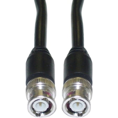 Cable Wholesale BNC RG59/U Coaxial Cable, Black, BNC Male, 50 foot 10X3-01150