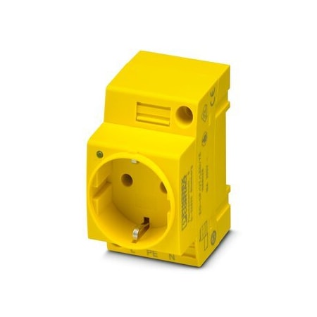 Phoenix Contact EO-CF/UT/LED/YE Socket Pin connector 1068028