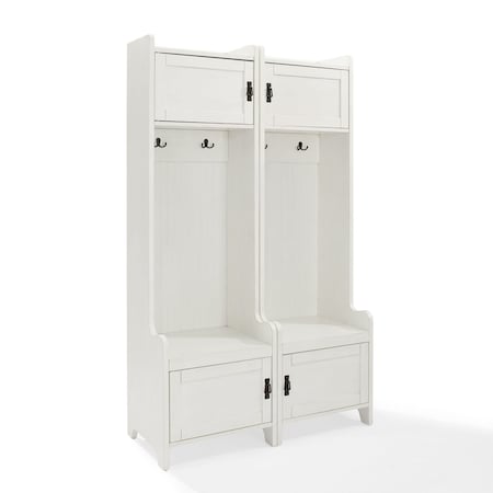 Crosley Fremont 2-Piece Entryway Set KF60004WH