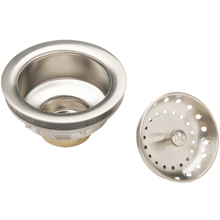 Keeney Mfg Do it Best Basket Strainer Assembly Brushed Nickel B5435DSBN