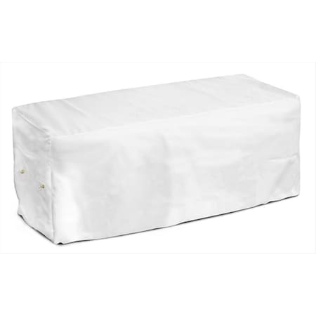 Koverroos Weathermax 5 ft Garden Seat Cover- White - 63 W x 28 D x 18 H in. 14213