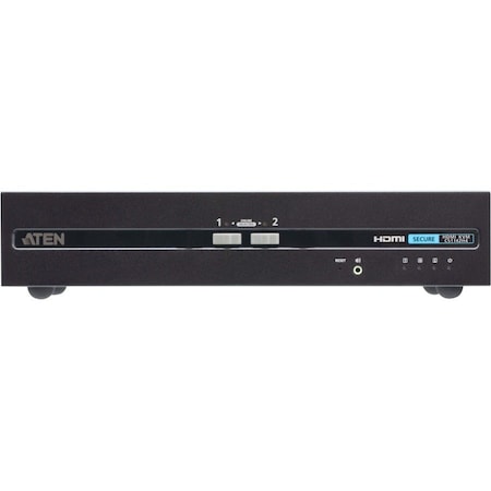 Aten 2-Port USB HDMI Dual Display Secure KVM Switch (PSD PP v4.0 Compliant) CS1142H4