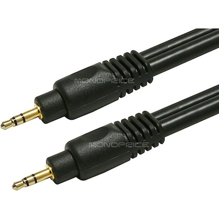 Monoprice STEREO M TO STEREO M CABLE 35FT - BLACK 5582