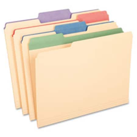 Suitex Color Tab Folders-Ltr-.33 Cut-11pt-225 Sht Cap-50-BX-MLA SU3208871