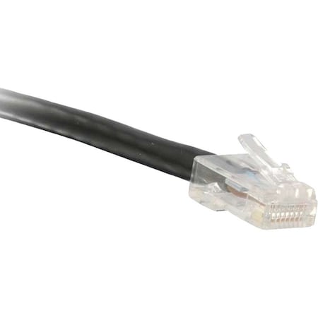 Enet Cat5E Black 50Ft No Boot Patch Cable C5E-BK-NB-50-ENC