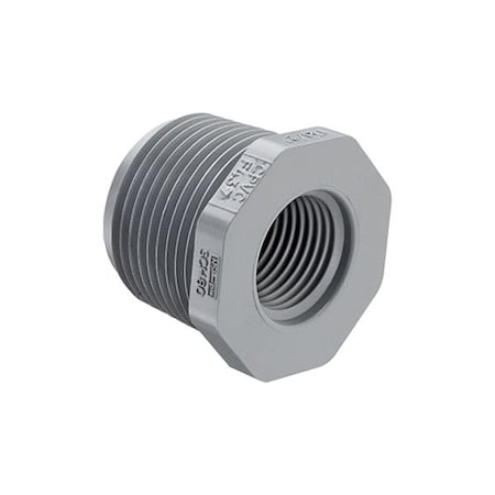 Zoro Select Plastic Pipe Straight, 3/8" Sz, 235 psi 839-052C