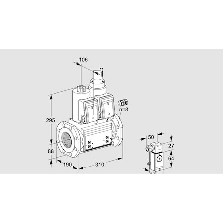 Honeywell Kromschroder VCS780F05NLWR3B/4-PP/2-P2 KS88204105