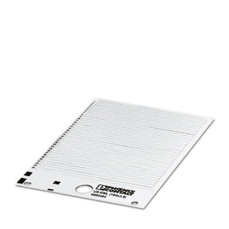 Phoenix Contact US-EML 104X3 8 Label Card white 0800464