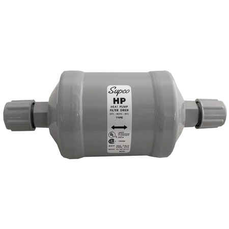 Supco Heat Pump Filter Dryer, 5/8", ODF, 16"cu. HP165S