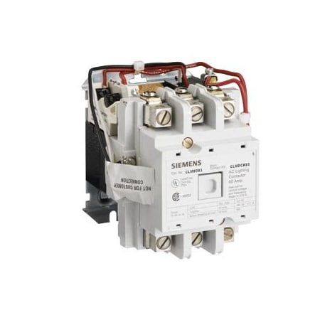 Siemens Contactor L & H 60A 3-P 277V Open CLM0D03277