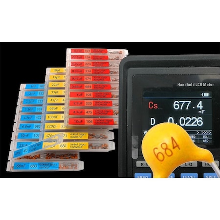 Florida Tools 30 Types Multilayer Monolithic Ceramic Capacitor Assortment kit 10pf 900 pcs FT922A