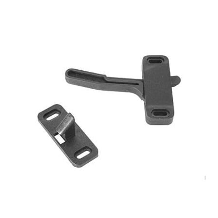 Rv Designer SCREEN DOOR LATCH, BLACK - PHILLIPS - LEFT HAND E297