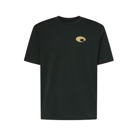 Costa XL Short Sleeve Men's Crew Neck Washed Black Species Shield Tee Shirt FQA400025-03IXL