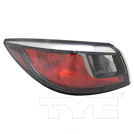 Tyc Capa Certified Tail Light Assembly 11-6858-00-9