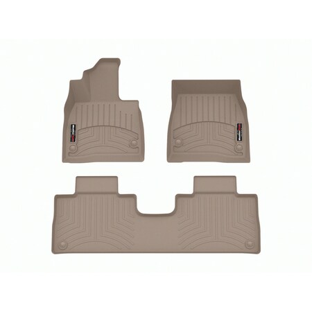 Weathertech Tan, Front and Rear Floorliners 451773-1-2