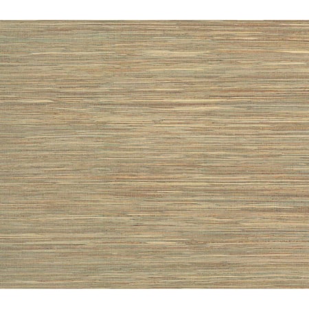 York Wallcoverings Raw Jute Green Wallpaper NZ0795