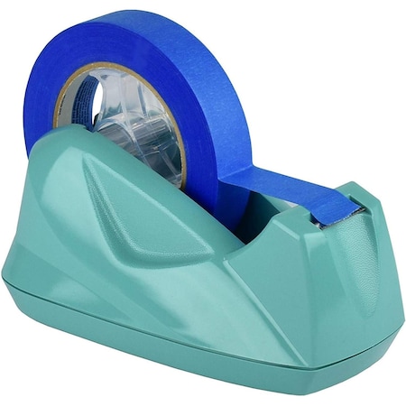 Acrimet Tape Dispenser, 1 in, 3 in Tape Core Dia., Plastic, Stainless Steel, Green 271.VO