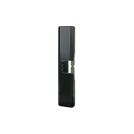 Camden Door Controls 1/2in Electric Rim Exit Strike, Surface Mounted, Up to 15lbs Preload, 12/24VAC/DC,  CX-EPD1299L-BK
