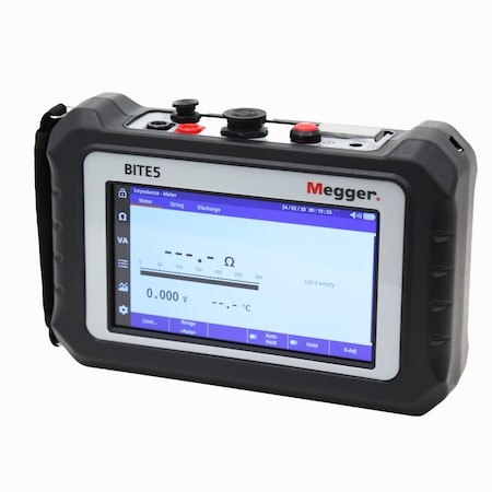 Megger Battery Tester, 1000V, DC/AC Current BITE5
