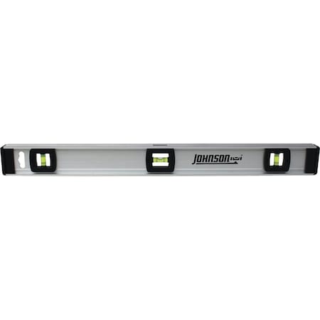 Johnson Level 24'' Aluminum I-Beam Level 1300-2400