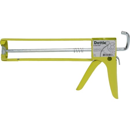 Dottie Caulking Gun, Carbon Steel, Blue CGS10P