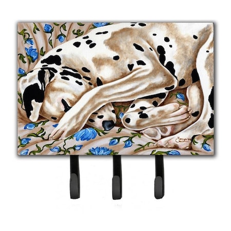 Carolines Treasures Bed of Roses Dalmatian Leash or Key Holder AMB1407TH68