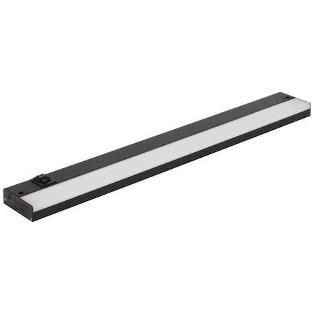 Task Lighting 23-15/16In. 120-Volt Bar Light, Dimmable And 3-Color Selectable, Black L-BL24-BK-TW