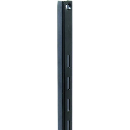 Knape & Vogt Standard Shelf 72In Black 80BLK-72