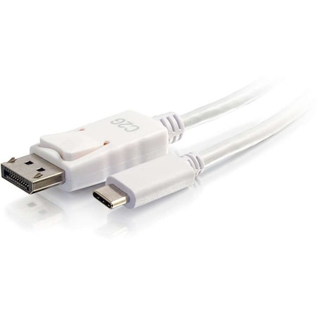 C2G 6 USB C TO DISPLAYPORT CABLE WHITE 26880