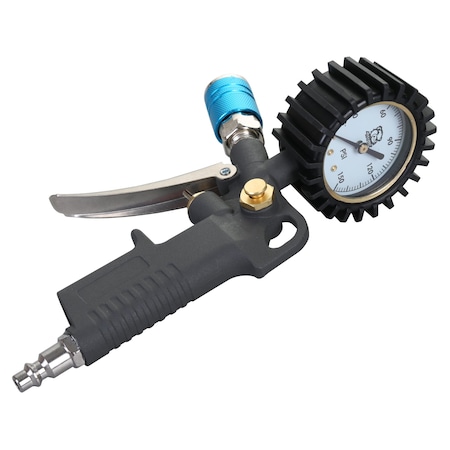 Bulldog Winch Inflator, 200 psi pistol grip with female QC 42087