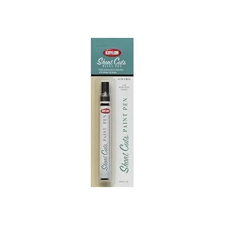 Krylon Short Cuts 1/3 Fl Oz Black Gloss Paint Pen SCP-914