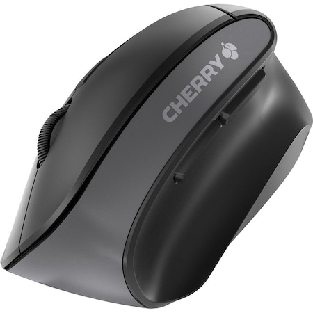 Cherry Mouse, Wireless, Ergonomic, 4-1/5"Wx2-7/10"Lx1-1/2"H, Black JW-4500
