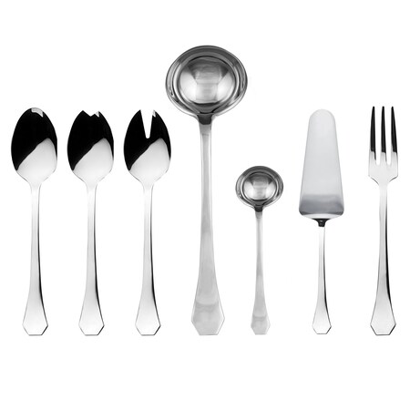 Mepra Moretto Serving Set - 7 Pcs. - Mirror 10282207