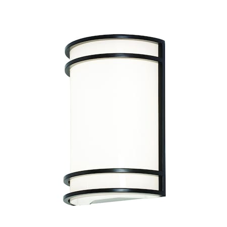 Afx Ventura, 10'' LED 5-in-1 CCT Outdoor Wall Sconce, Black VNTW0710LAJENBK