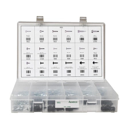 Auveco Teks Screws Assortment 6921