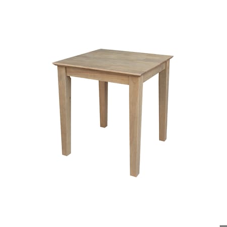 Whitewood Industries Solid Wood Tall Shaker End Table OT97-9TE