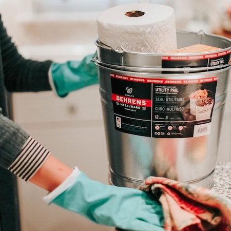 Behrens Galvanized Steel Pails C17GS