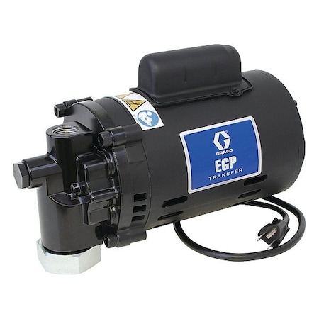 Graco ElectricDrumPump, 3/4hp, 115VAC, 8gpm 25T822