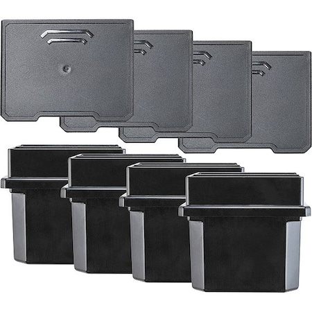Makita Bin and Divider Set, Black, Polymer, PK4 T-92271